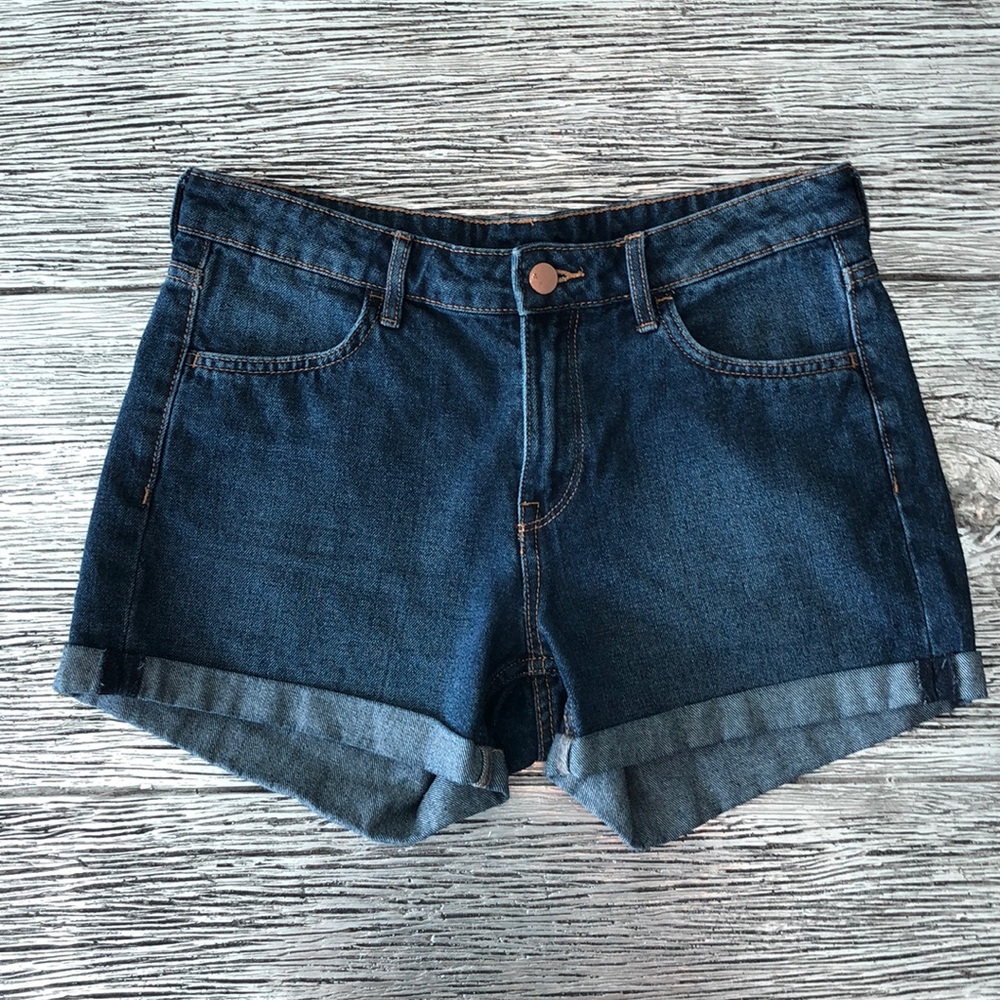 3/$10 Dark Denim Shorts